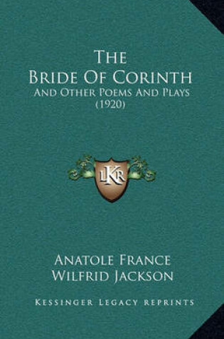 Cover of The Bride of Corinth