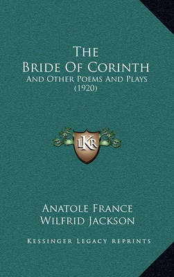 Book cover for The Bride of Corinth