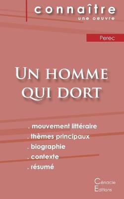 Book cover for Fiche de lecture Un homme qui dort de Georges Perec (analyse litteraire de reference et resume complet)