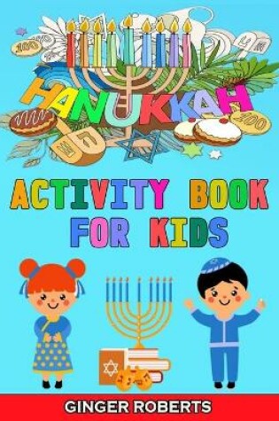 Cover of Hanukkah Activity Book for Kids