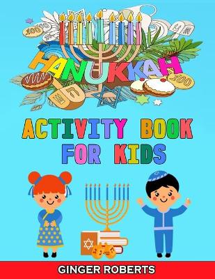 Book cover for Hanukkah Activity Book for Kids