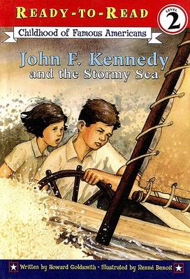 Book cover for John F. Kennedy and the Stormy Sea