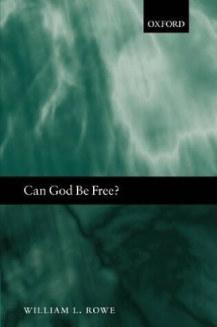 Cover of Can God Be Free?