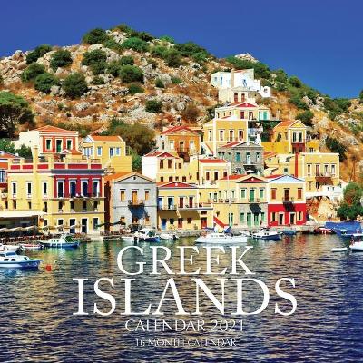 Book cover for Greek Islands Calendar 2021