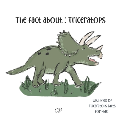 Book cover for The fact about Triceratops