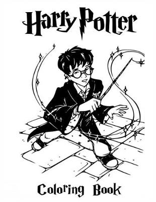 Cover of Harry Potter Coloring Book