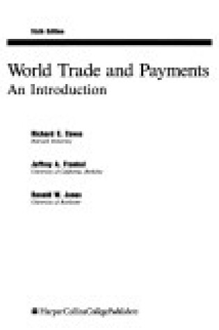 Cover of World Trade and Payments