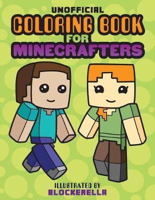 Book cover for Coloring Book for Minecrafters