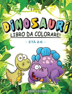 Cover of Dinosauri da colorare