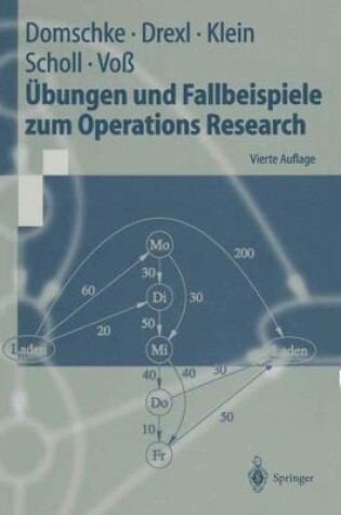 Cover of Bungen Und Fallbeispiele Zum Operations Research