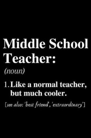 Cover of Middle School Teacher...