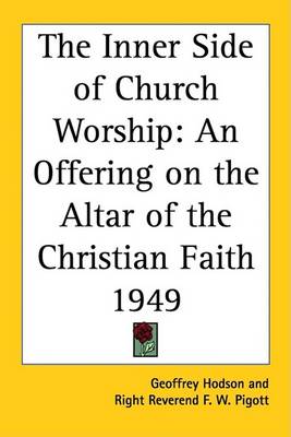 Book cover for The Inner Side of Church Worship