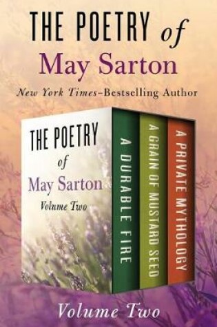 Cover of The Poetry of May Sarton Volume Two
