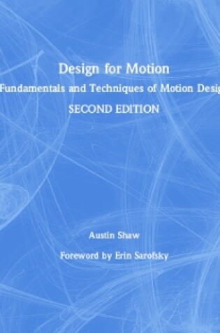 Cover of Design for Motion