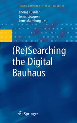 Book cover for (Re)Searching the Digital Bauhaus