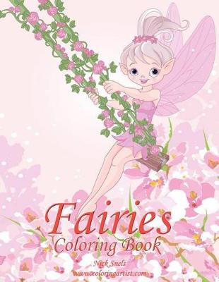 Book cover for Fairies Coloring Book 1