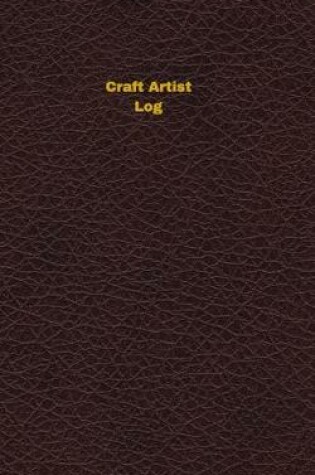 Cover of Craft Artist Log