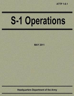 Book cover for S-1 Operations (ATTP 1-0.1)