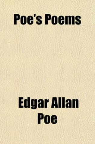 Cover of Poe's Poems