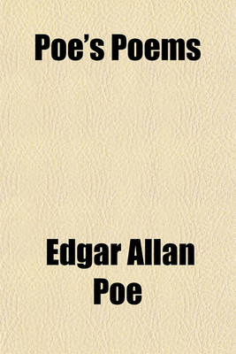 Book cover for Poe's Poems