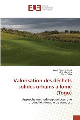 Cover of Valorisation Des D chets Solides Urbains a Lom  (Togo)