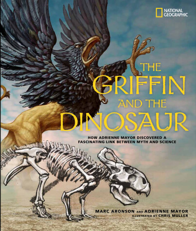 Book cover for The Griffin and the Dinosaur