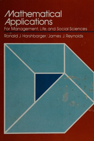 Cover of Mathematical Applications for Management, Life, and Social Sciences