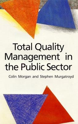Book cover for Total Quality Management in the Public Sector