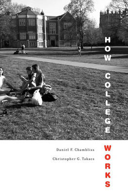 Book cover for How College Works