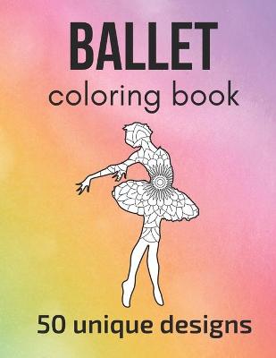 Cover of Ballet Coloring Book