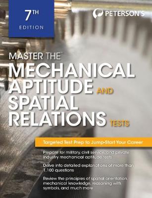 Cover of Master The Mechanical Aptitude and Spatial Relations Test