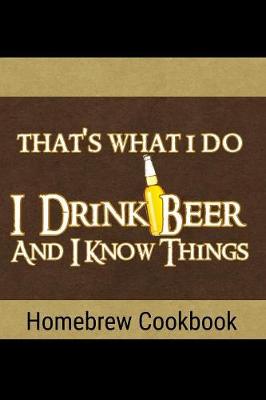 Book cover for Homebrew Cookbook