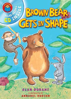 Book cover for I Am Reading with CD: Brown Bear Gets In Shape