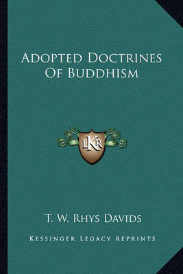 Book cover for Adopted Doctrines of Buddhism