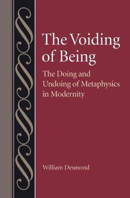 Cover of The Voiding of Being