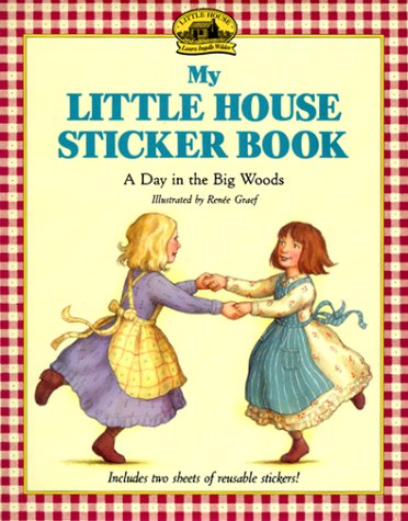 Book cover for Little House Sticker Book
