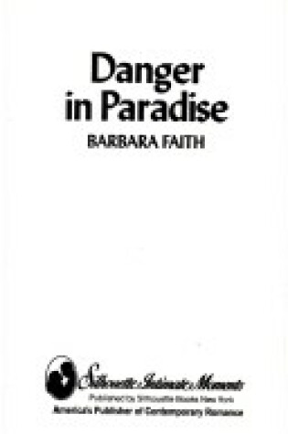 Cover of Danger In Paradise