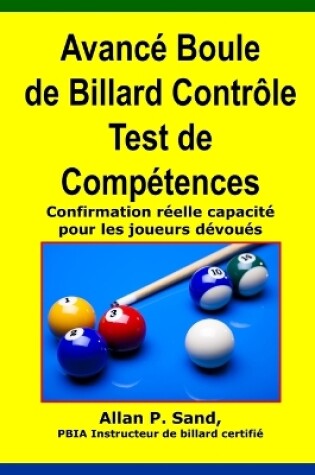Cover of Avance Boule de Billard Controle Test de Competences