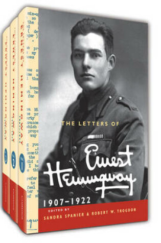 Cover of The Letters of Ernest Hemingway Hardback Set Volumes 1-3: Volume 1-3