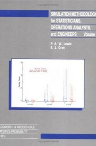 Cover of Simulation Methodology for Statisticians, Operations Analysts, and Engineers