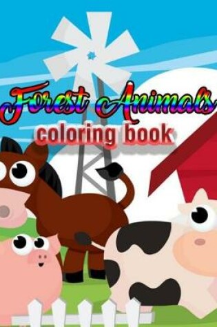 Cover of Forest Animals coloring book