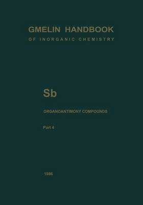 Book cover for Sb Organoantimony Compounds Part 4