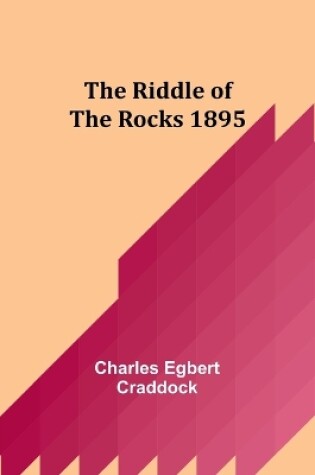 Cover of The riddle of the rocks 1895