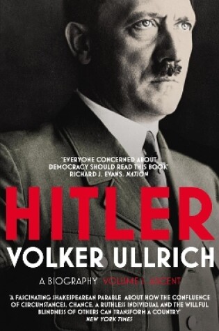 Cover of Hitler: Volume I