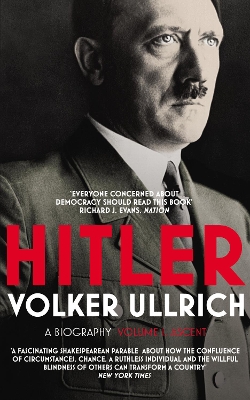 Book cover for Hitler: Volume I