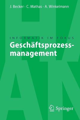 Book cover for Geschäftsprozessmanagement