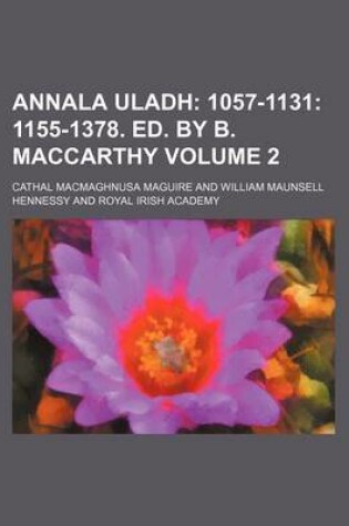 Cover of Annala Uladh Volume 2