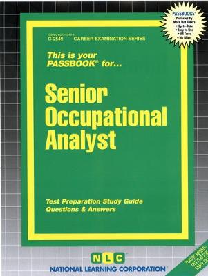 Book cover for Senior Occupational Analyst