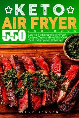 Book cover for Keto Air Fryer Cookbook