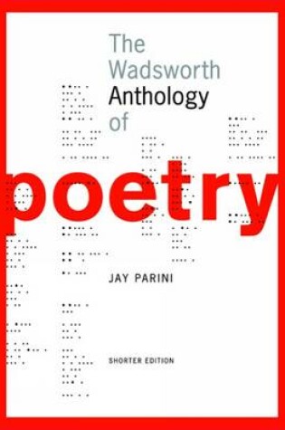 Cover of The Wadsworth Anthology of Poetry, Shorter Edition (with Poetry 21 CD-ROM)